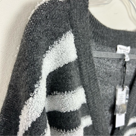 NWT Michael Stars Los Angeles Nell Cardigan Long sleeve button front size: 2X - Picture 9 of 13